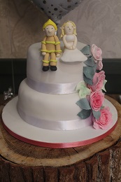 wedding cake personalised toppers